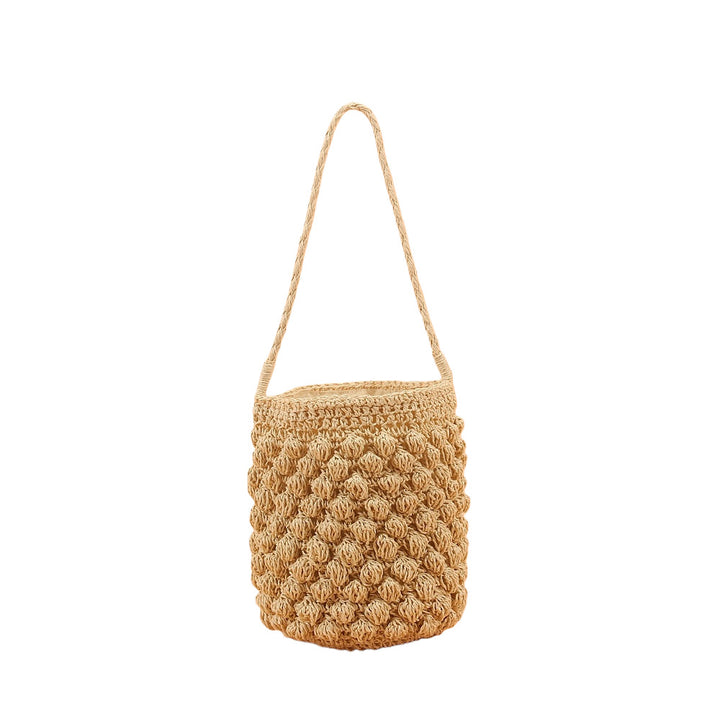 Handmade shoulder bag with unique structure design Bowlift