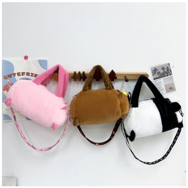 Plush Handbag in Panda Design Bowlift