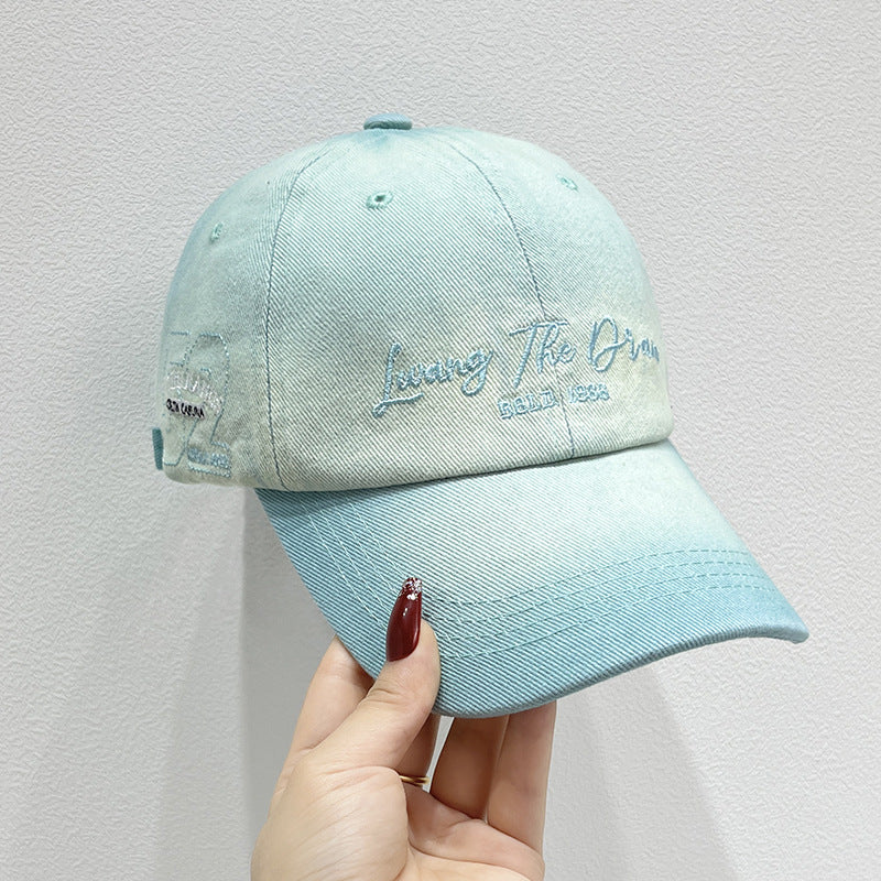 Women's Casual Embroidered Dad Cap Bowlift