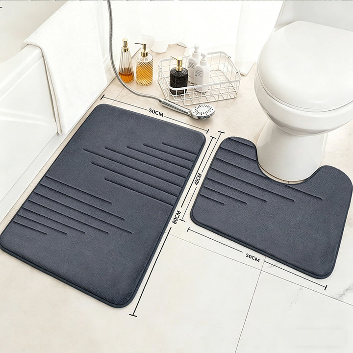 Bathroom Mat Set Bowlift