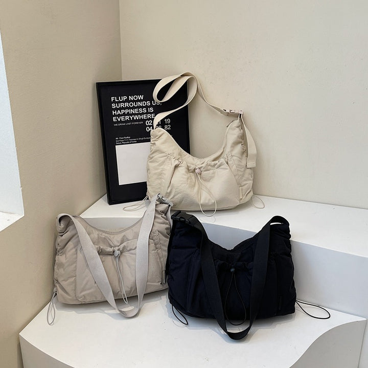 Quilted Sling Shoulder Bag Bowlift