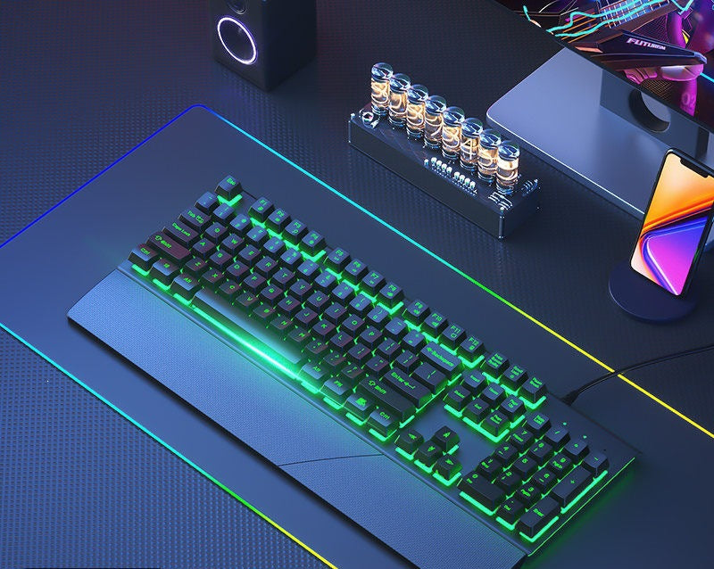 RGB Gaming Mechanical Keyboard Bowlift