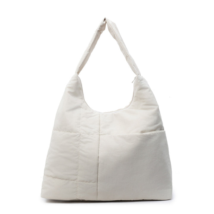Cozy Quilted Shoulder Bag Bowlift