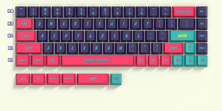 Gaming Keyboard Keycap Set Bowlift