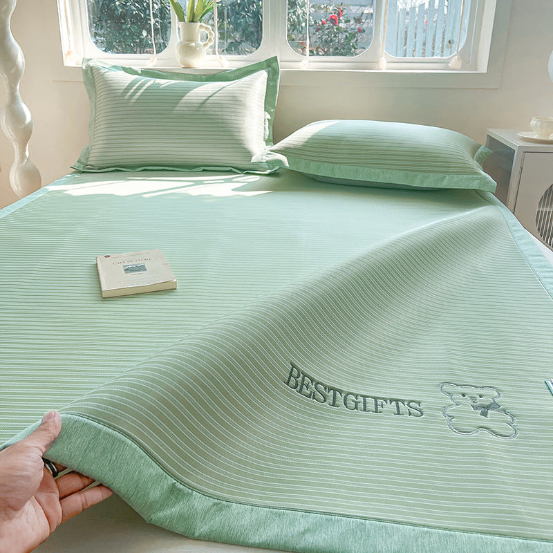 Striped Cotton Bedspread