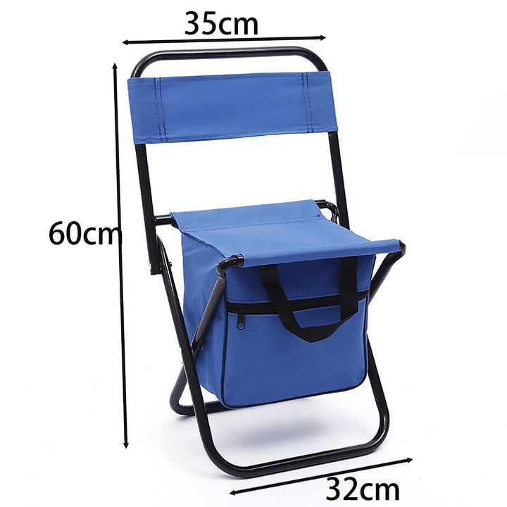 Portable Folding Cooler Chair Bowlift