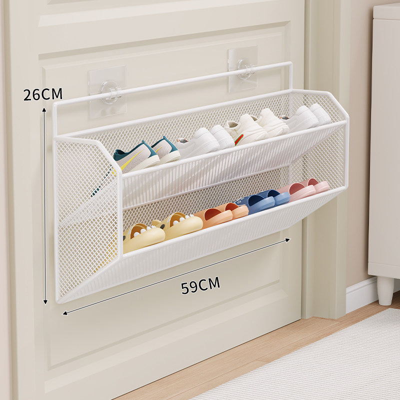 Over-Door Mesh Shoe Storage Rack Bowlift
