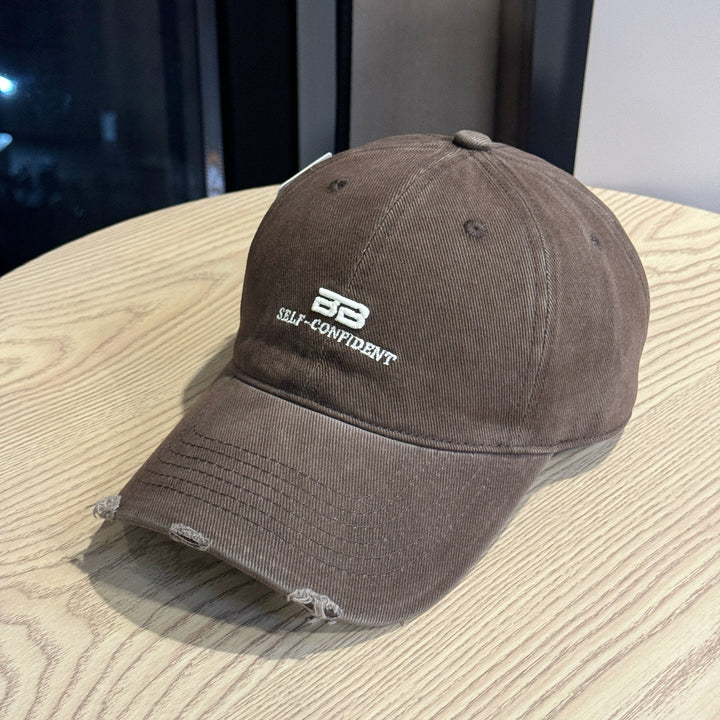 Men's Vintage Distressed Baseball Cap Bowlift
