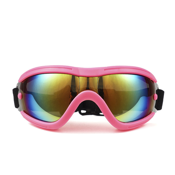 Pet Impact-Resistant Anti-Fog Motorcycle and Ski Protective Goggles Bowlift
