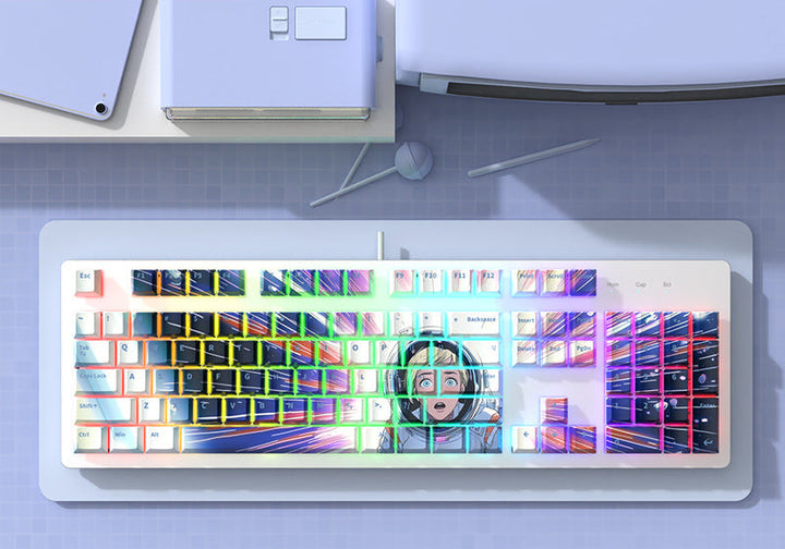 Artistic Themed Mechanical Keyboard Bowlift