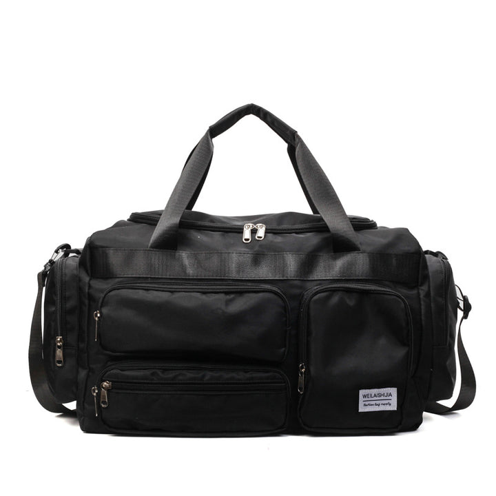 Multifunctional Travel Bag with Slanted Compartments Bowlift