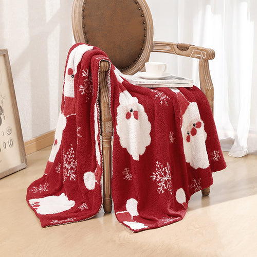 Festive Cozy Throw Blanket Bowlift