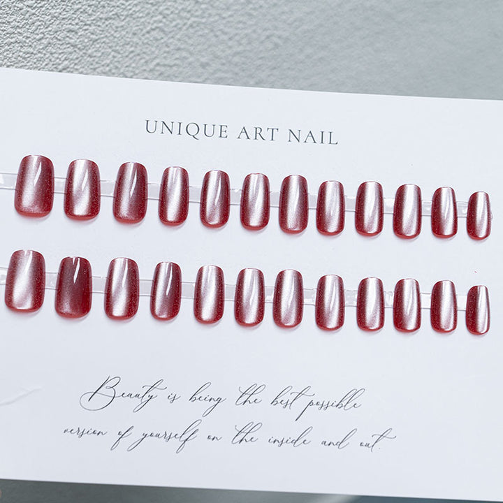 Elegant Gel Acrylic Press-On Nails