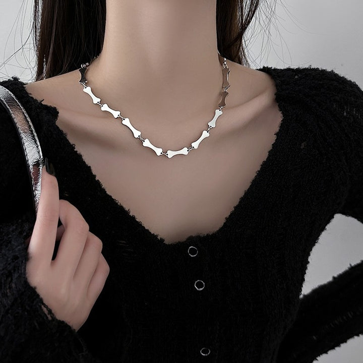 Elegant Link Chain Necklace Bowlift