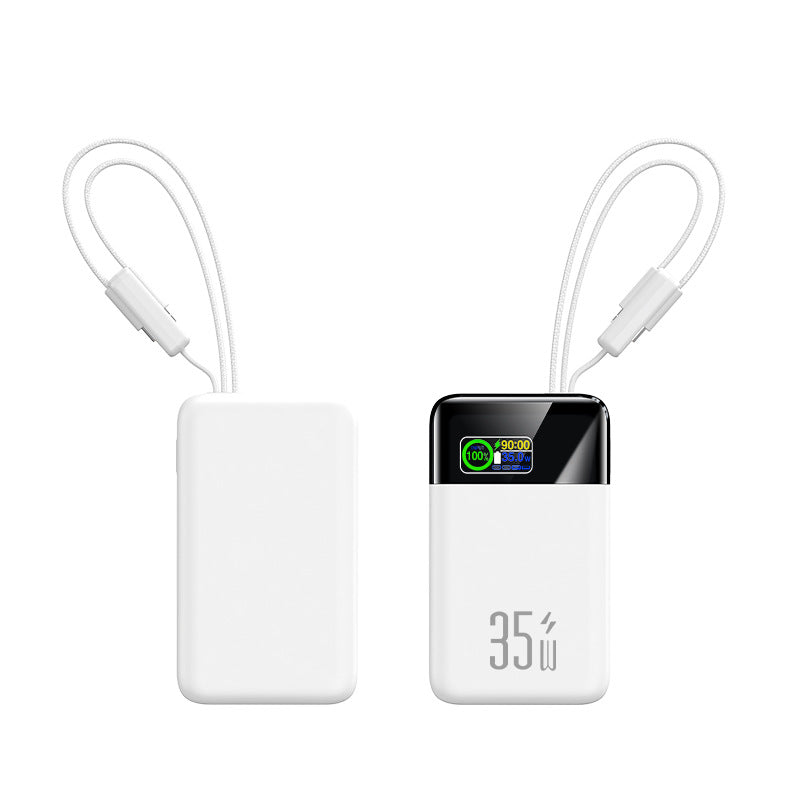 Power bank with 35W high-speed charging and LCD display Bowlift