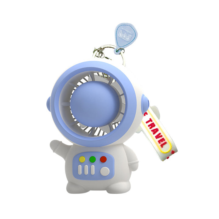 Portable Robot-Themed Mini Fan Bowlift