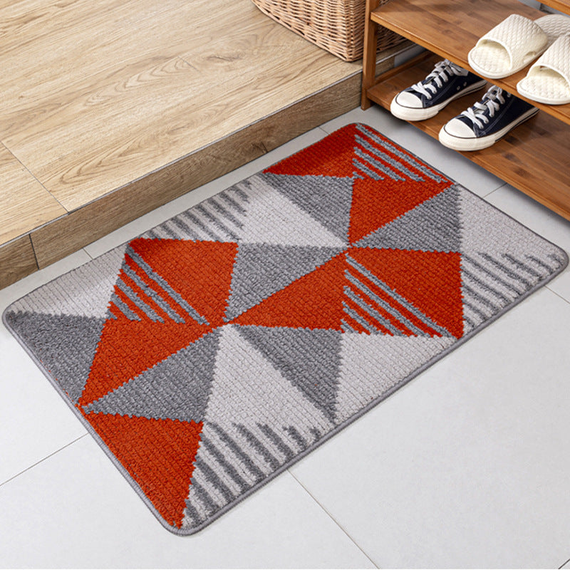 Geometric Pattern Indoor Welcome Mat