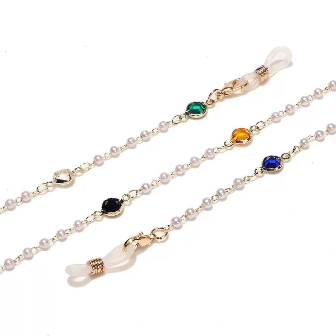 Colorful Beaded Eyewear Chain Bowlift