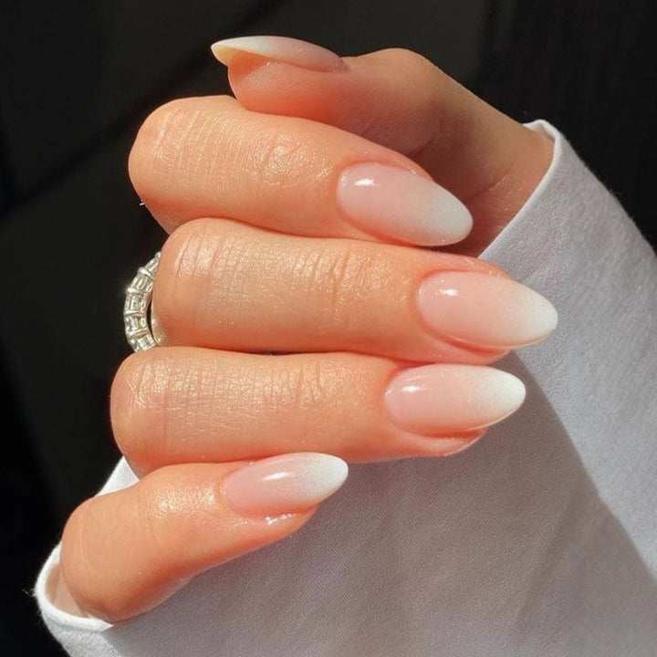 Premium Nails with French Tip Bowlift