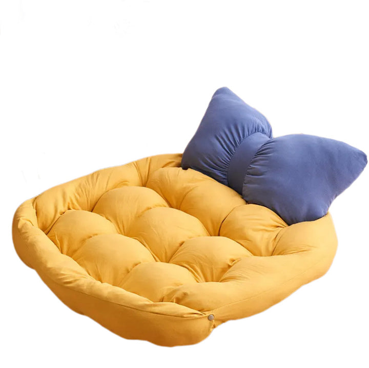 Orthopedic Dog Bed with Cushioned Bolsters