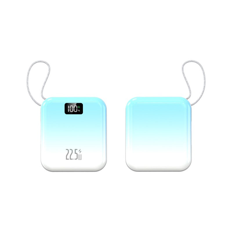 Portable power bank with digital display Bowlift