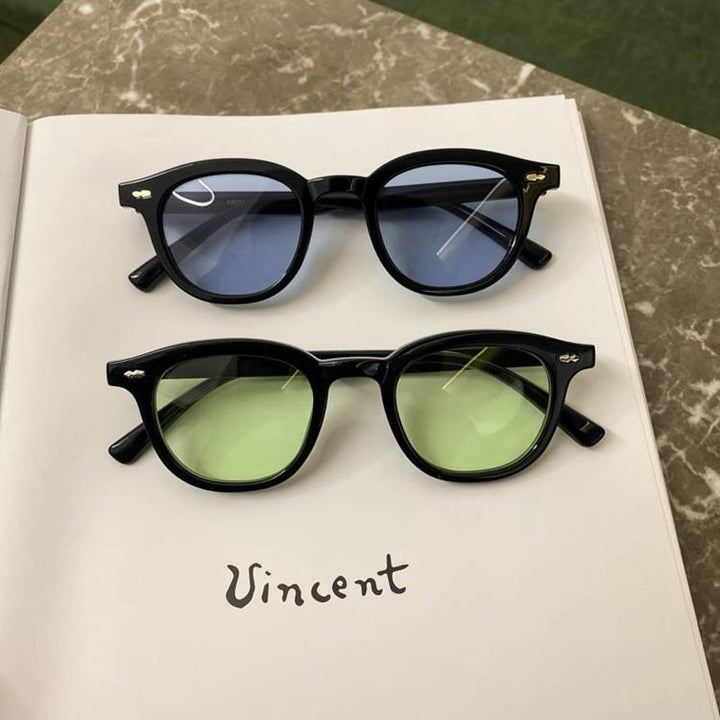 Women's mirrored round sunglasses Bowlift