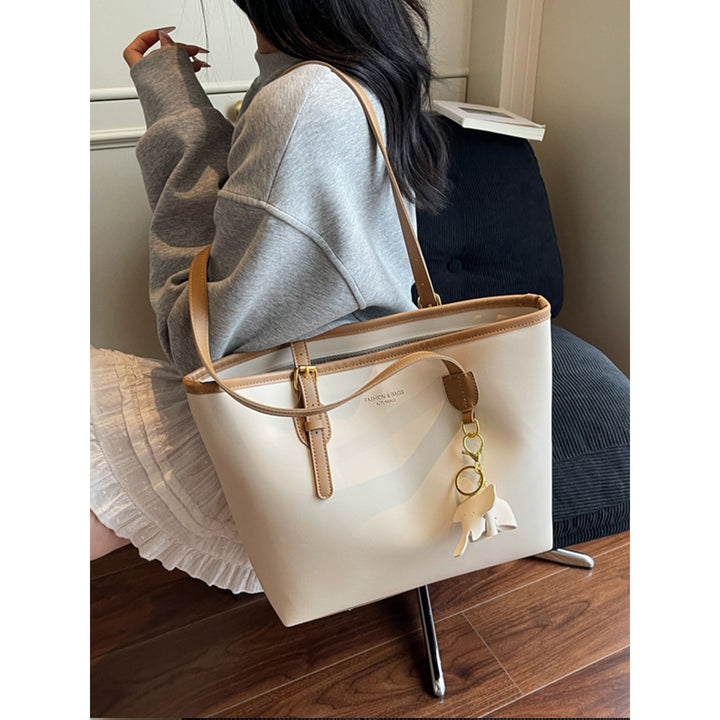 Elegant Leather Tote Bag Bowlift