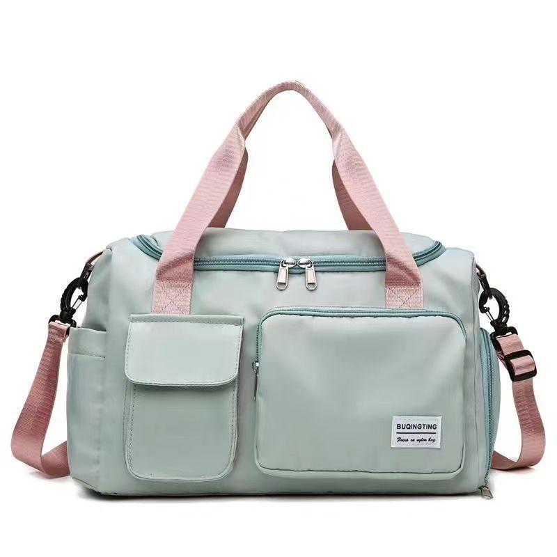 Sporty Travel Bag With Multiple Compartments Bowlift