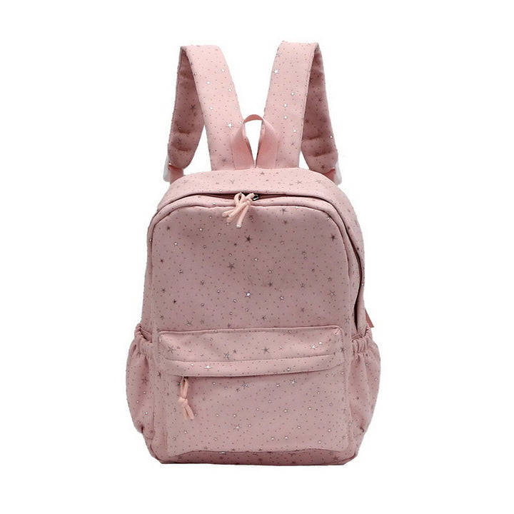 Backpack with Sparkling Star Motif Bowlift