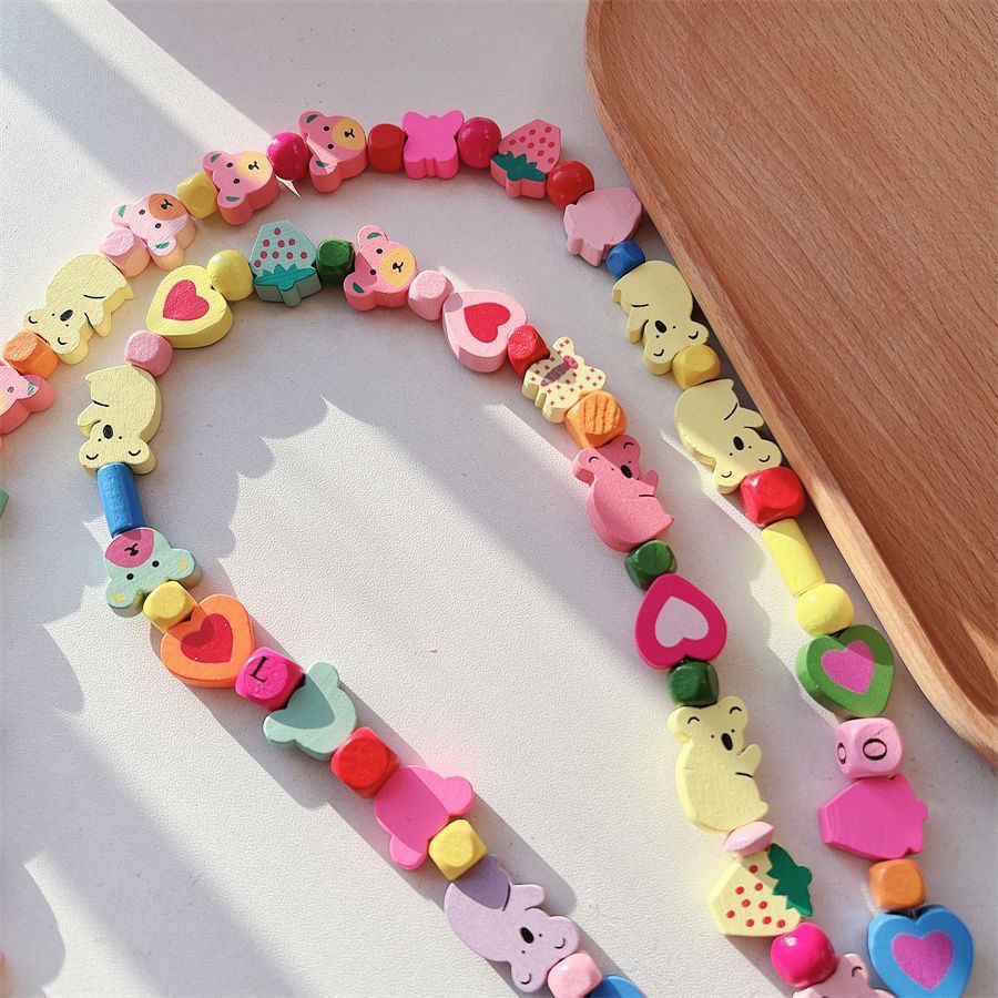 Colorful Themed Beaded Eyewear Chain Bowlift