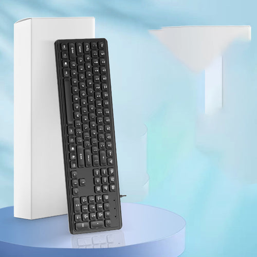 Wired Minimalistic Multimedia Keyboard Bowlift