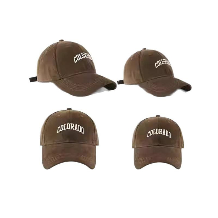 Men's Cotton Adjustable Embroidered Baseball Cap Bowlift