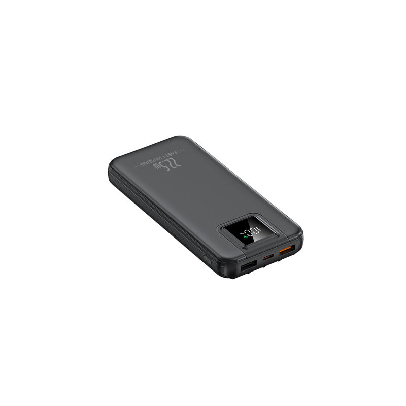 Portable power bank with advanced fast charging technology and smart LCD display Bowlift