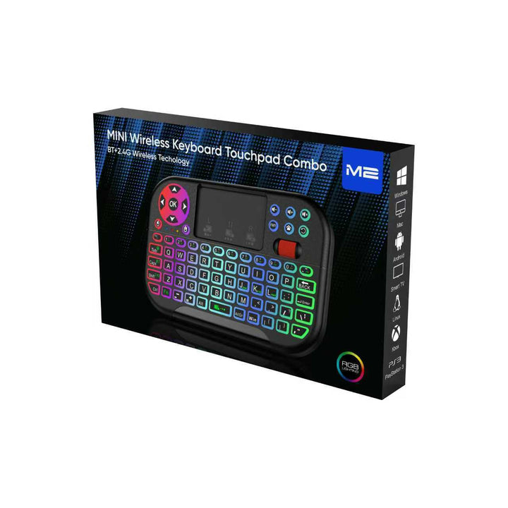 Mini Wireless Touchpad Keyboard Bowlift