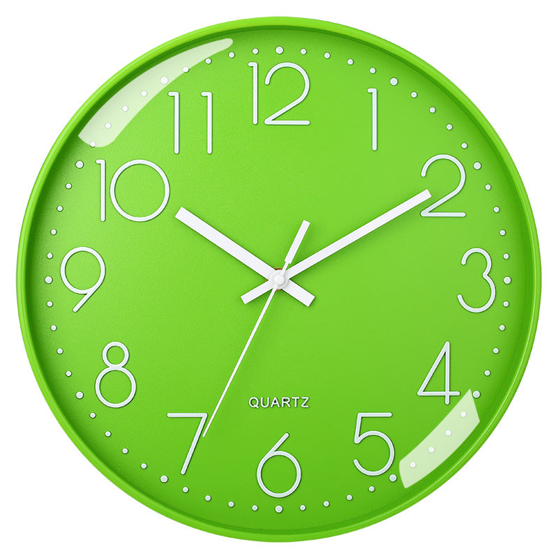 Minimalist Modern Silent Quartz Wall Clock Bowlift