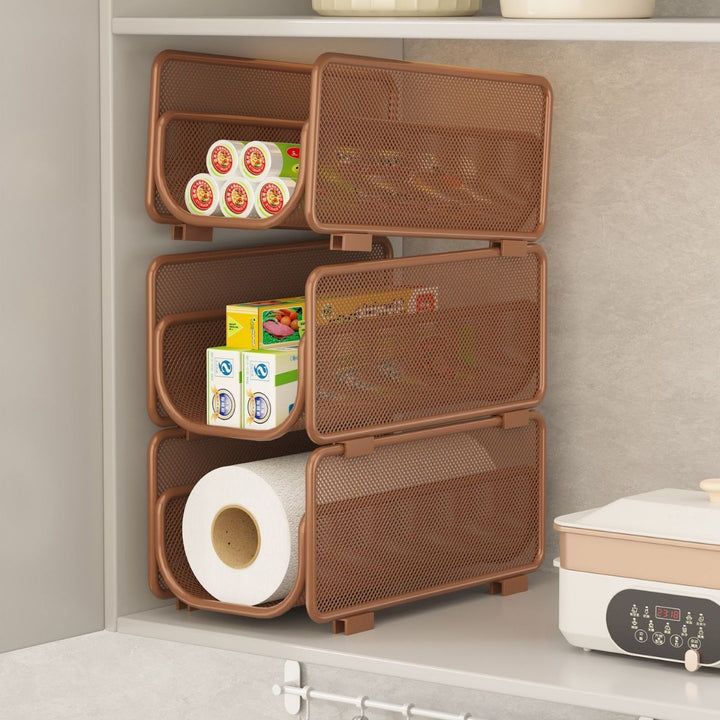 Versatile Under-Shelf Storage Basket Bowlift