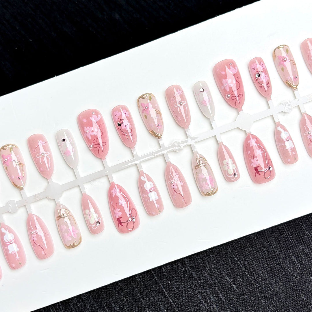 Elegant Ombre Art Press-On Nails