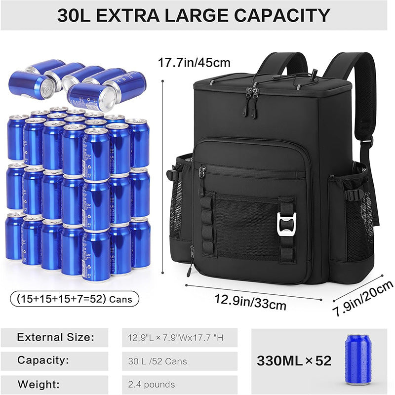 Insulated Cooler Backpack Bowlift
