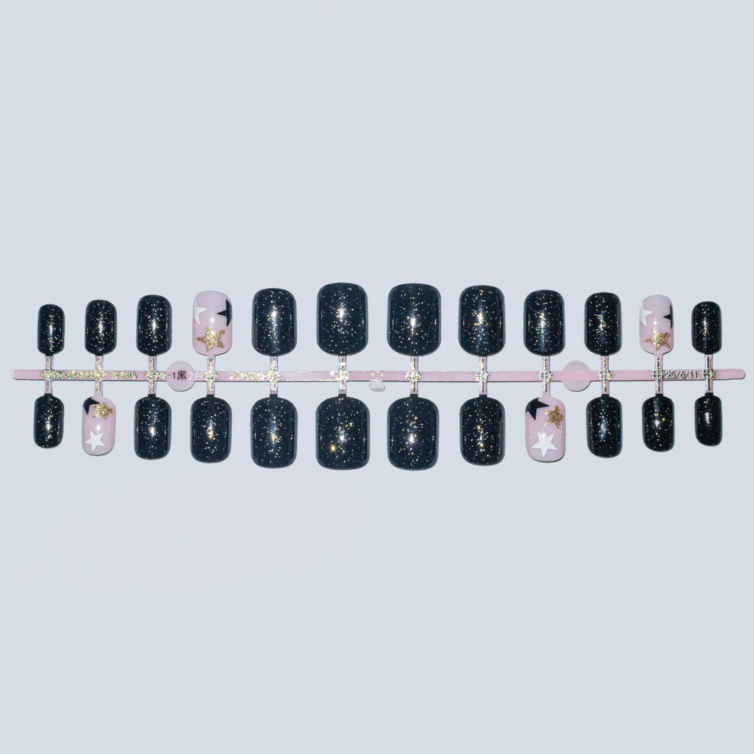 Sparkling Star-Themed Nail Art Kit