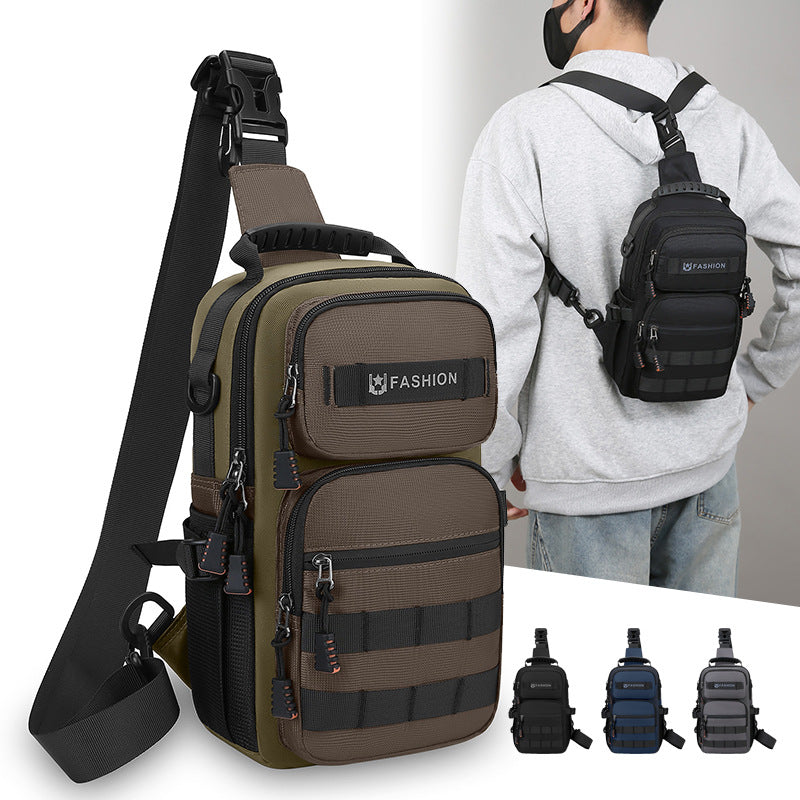 Tactical Water-Resistant Sling Bag Bowlift