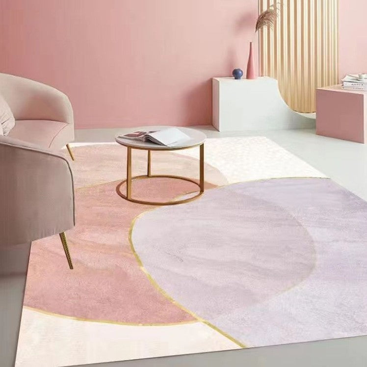 Modern Abstract Area Rug Bowlift
