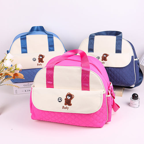 Stoff Diaper Bag with Practical Changing Mat Bowlift