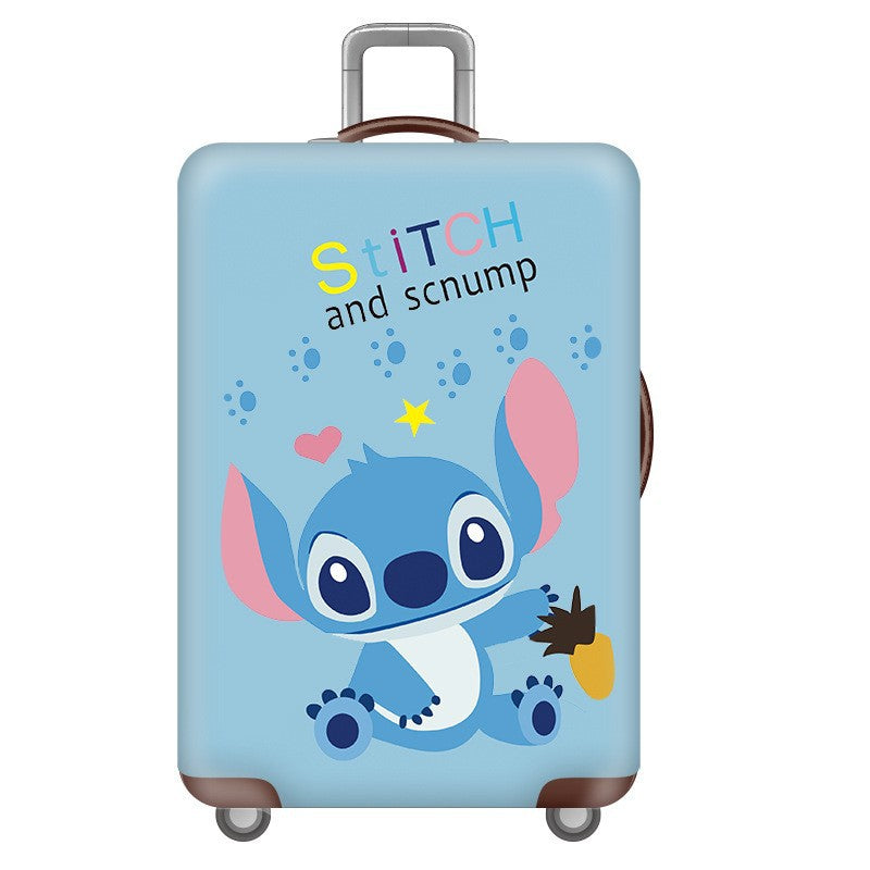 Unisex Hard Shell Suitcase with Fun Cartoon Design Bowlift
