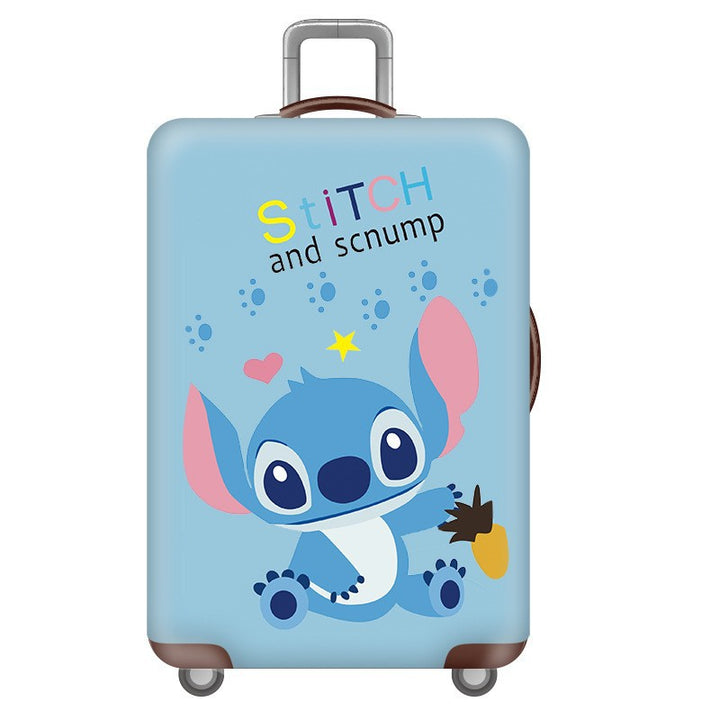 Unisex Hard Shell Suitcase with Fun Cartoon Design Bowlift