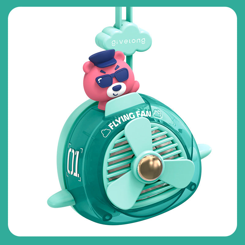 Women Creative Portable Mini Fan Bowlift
