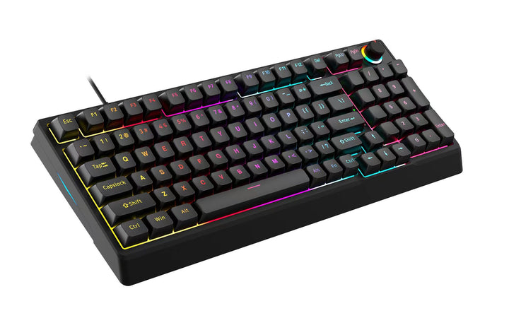 RGB Backlit Mechanical Gaming Keyboard Bowlift