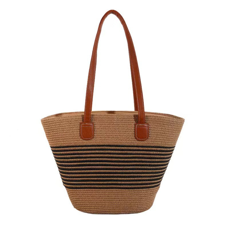Beach bag with elegant woven design Bowlift