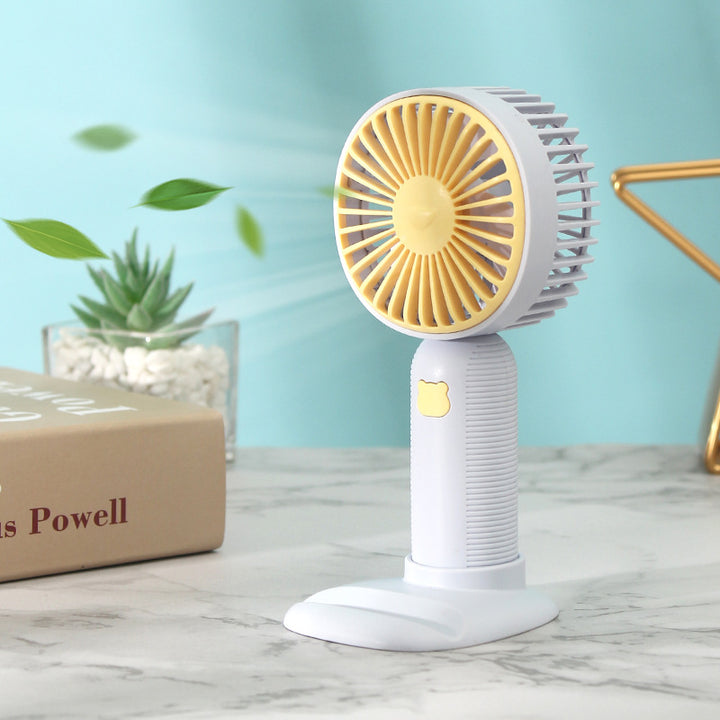 Ladies Portable Mini Fan with Flexible Tilt Function Bowlift
