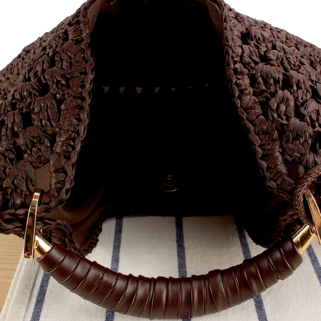 Handmade straw bag Bowlift