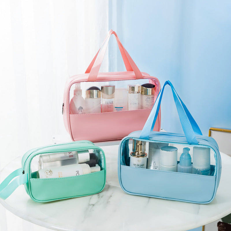 Transparent Cosmetic Storage Pouch Bowlift